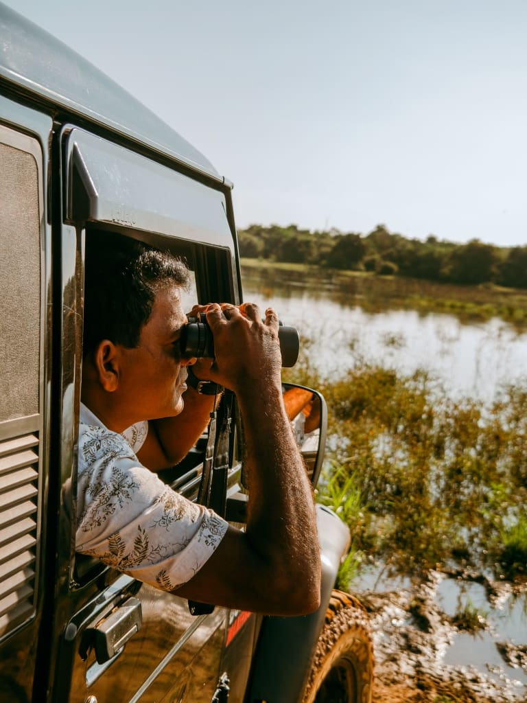 Expert safari guide in Sri Lanka